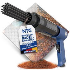 Smerigliatrice ad aghi ad aria compressa rimuovi ruggine con testa ad ago con 19 aghi Ø 3 mm