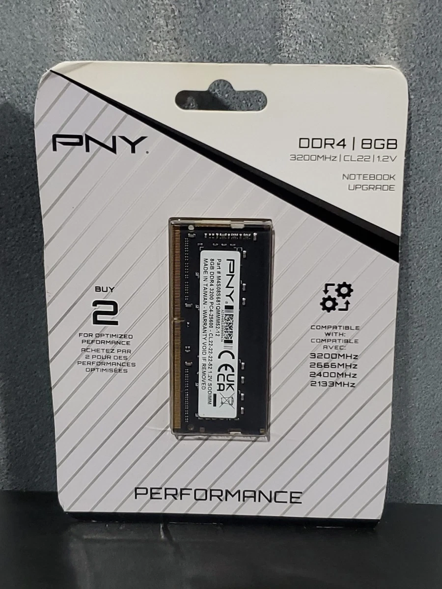 PNY DDR3 SDRAM 8 GB Capacity per Module Memory (RAM) for sale | eBay