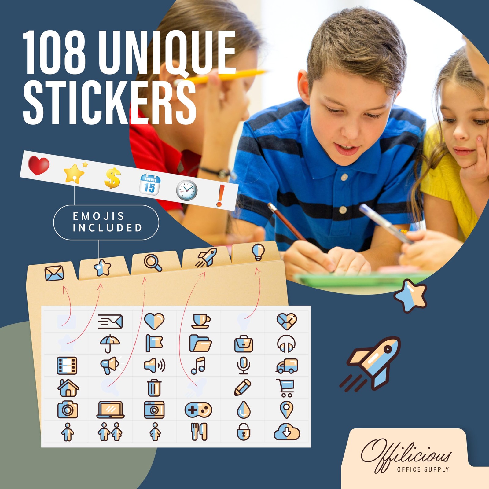 Business Card Organizer 3x5 - Premium Index Holder Box for Flashcards Notecards