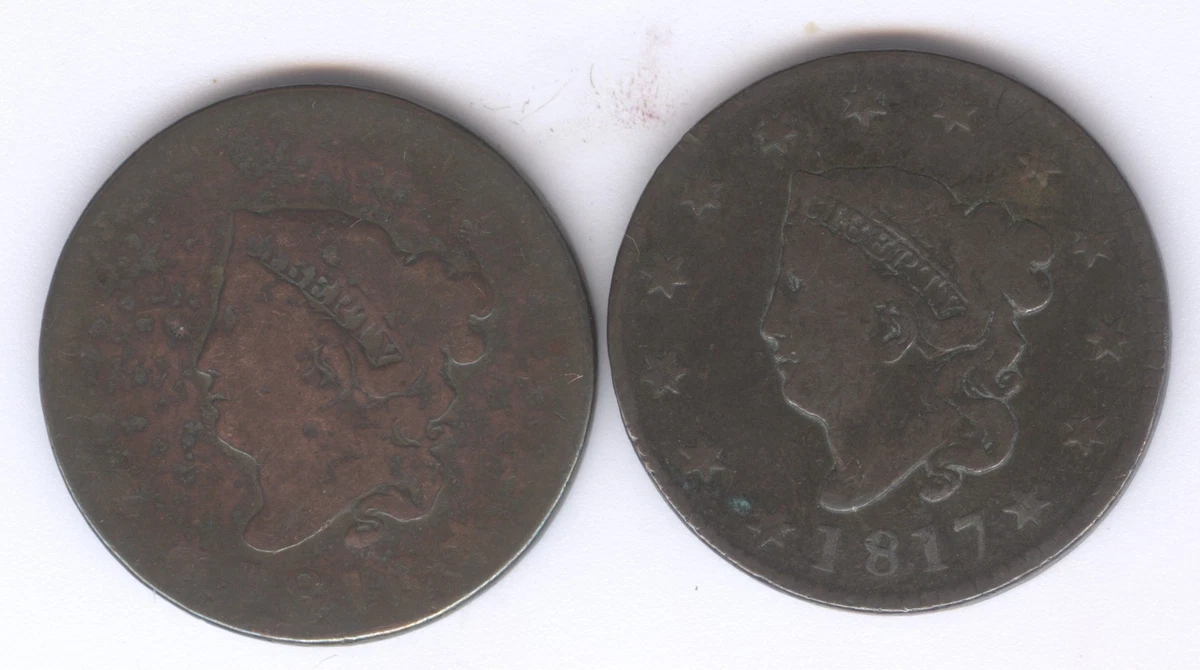 1816 Year Coronet Head US Large Cents (1816-1839) for sale | eBay