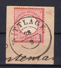 Dr Chest Plate 19 Wittlage Postmarked Luxury Letter Piece (EA0742