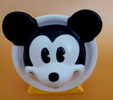 Disney's Mickey Mouse Toothbrush Holder, Vintage 1990. 4.5" Tall