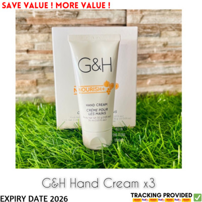 AMWAY G&H NOURISH+ Hand Cream Soothes Dry Skin ~New & Sealed 2026
