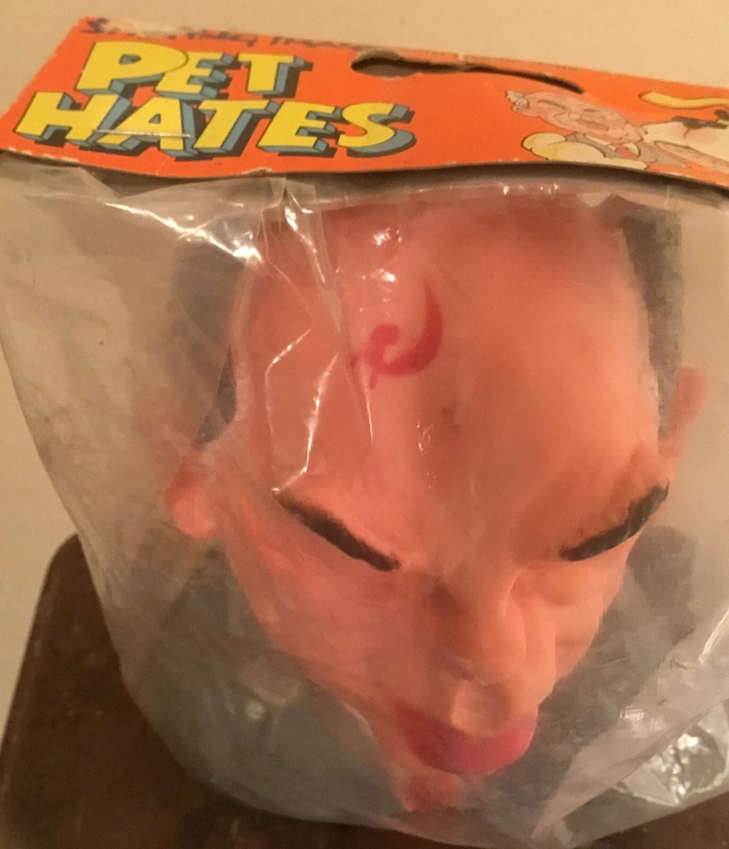 NUEVO 1988 Spitting Image Pet Hates MIKHAIL GORBACHEV perro juguete para masticar hecho en Inglaterra Foto 3 de 4