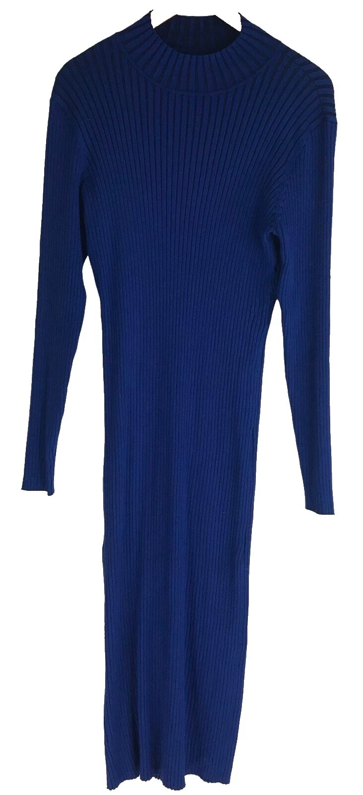 Vestidos largos de negocios Suéter Sólido