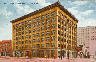 Salt Lake City UT The Judge Building | eBay