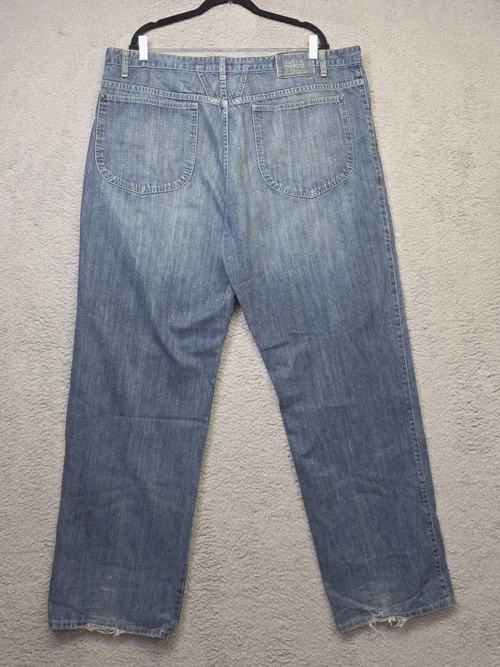 Marithe Francois Girbaud Jeans Men 42 Straight Baggy Y2K Skater Denim Grunge - Image 2 of 4