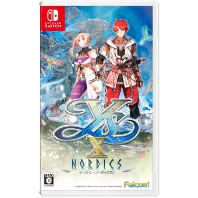 Nintendo Switch Ys X Nordics Language Japanese only Japan version