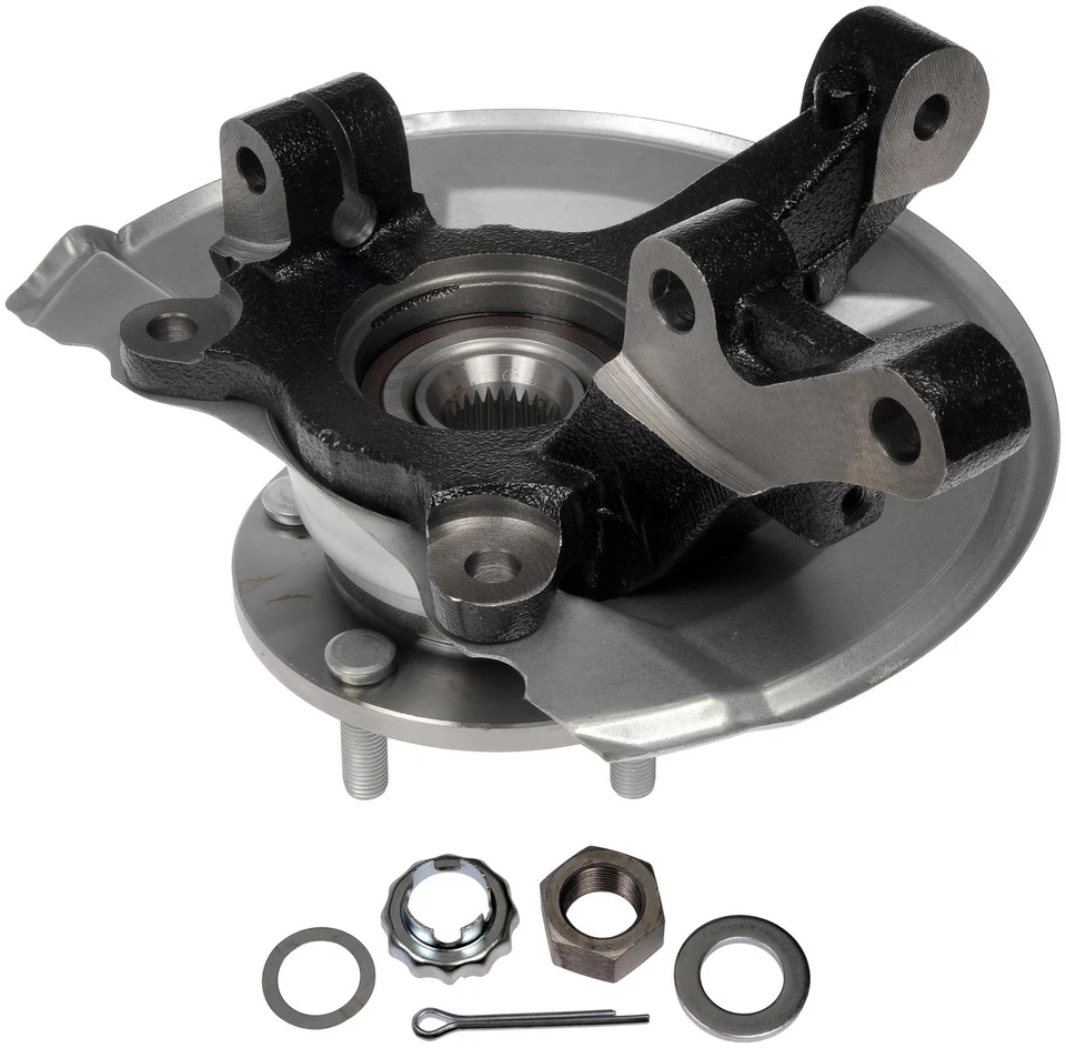 Rolamento de roda dianteira esquerda e conjunto de cubo Dorman para 2007-2017 Jeep Compass 2008 - Imagem 3 de 4