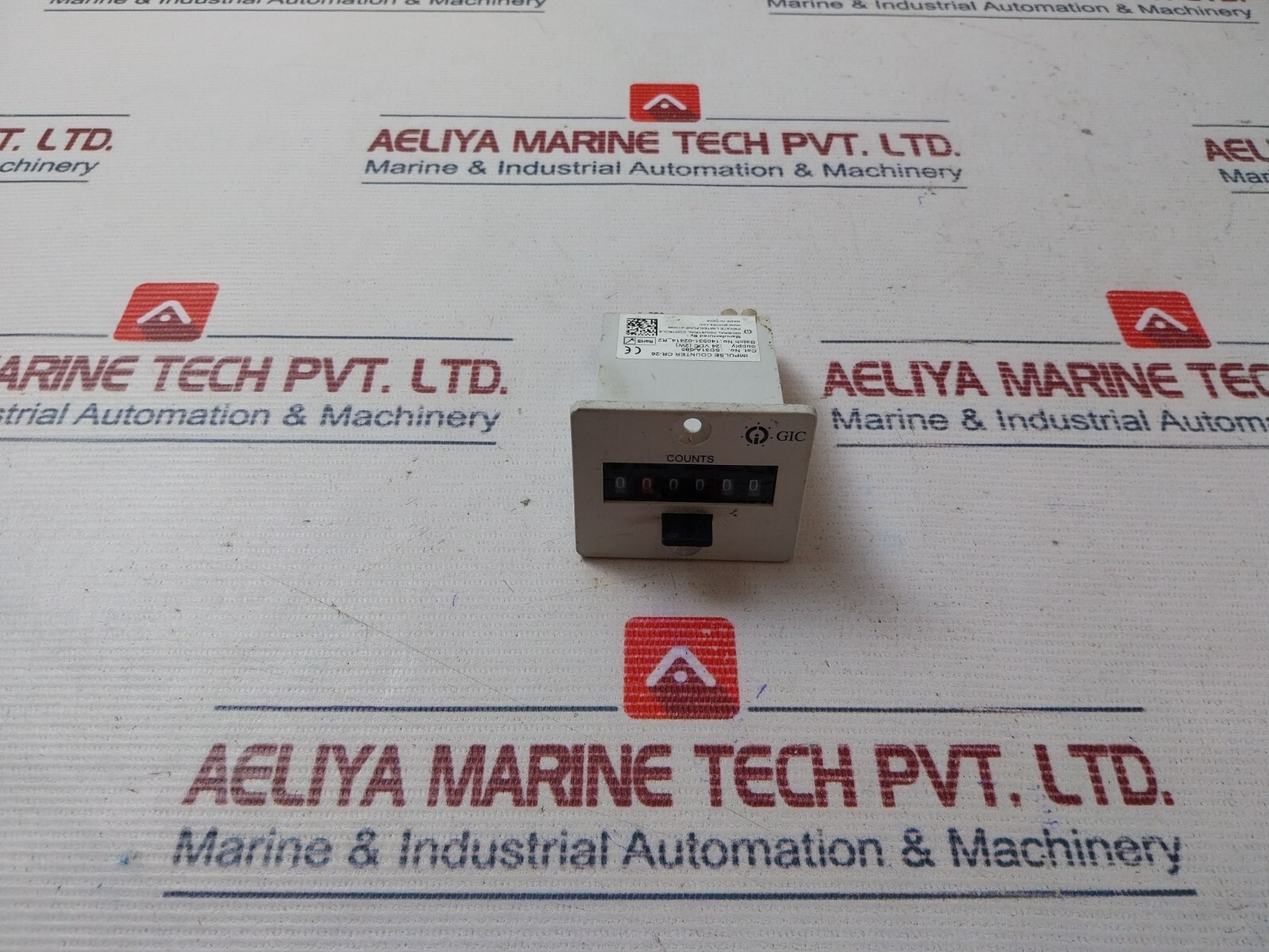 Contador De Impulso Gic SD31A-385 CR-26 24VDC (2W)