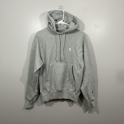 Champion Reverse Weave Men's Size XS Pullover Hoodie Gray