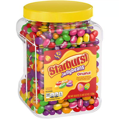 Starburst Jelly Beans, Original Fruit Flavors, 54 Ounce Family Size Bag