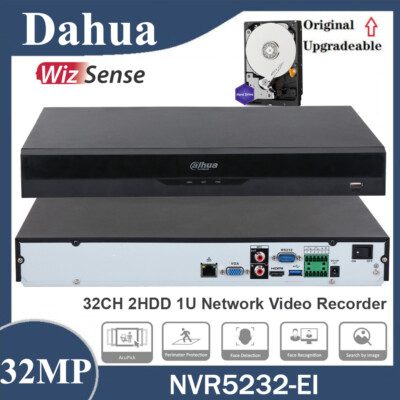 Dahua NVR5232-EI 32-Kanal Sicherheitskamera System CCTV AcuPick Video Recorder