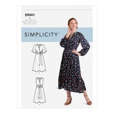 Simplicity Sewing Pattern 9041 Women U5 (16-18-20-22-24)