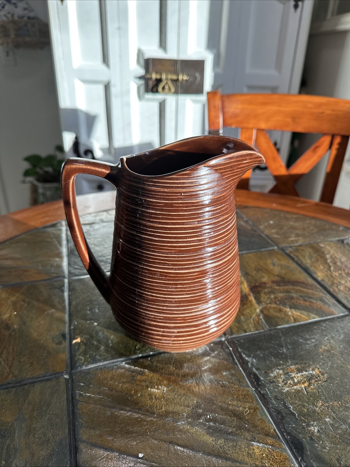 Antique Pitcher American made McCoy Pottery