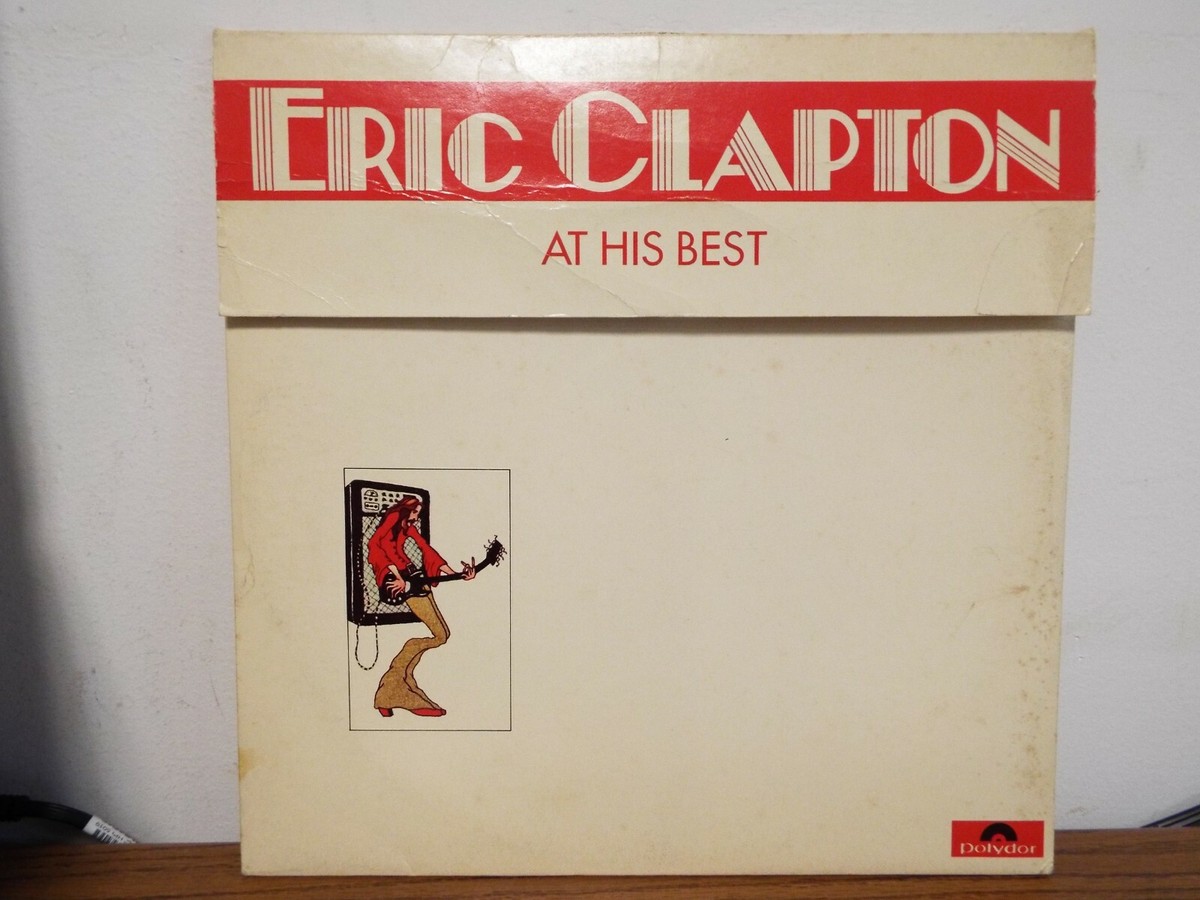 ERIC CLAPTON AT HIS BEST 1972 MATCHBOOK COVER 2XLP LP VINYL ALBUM