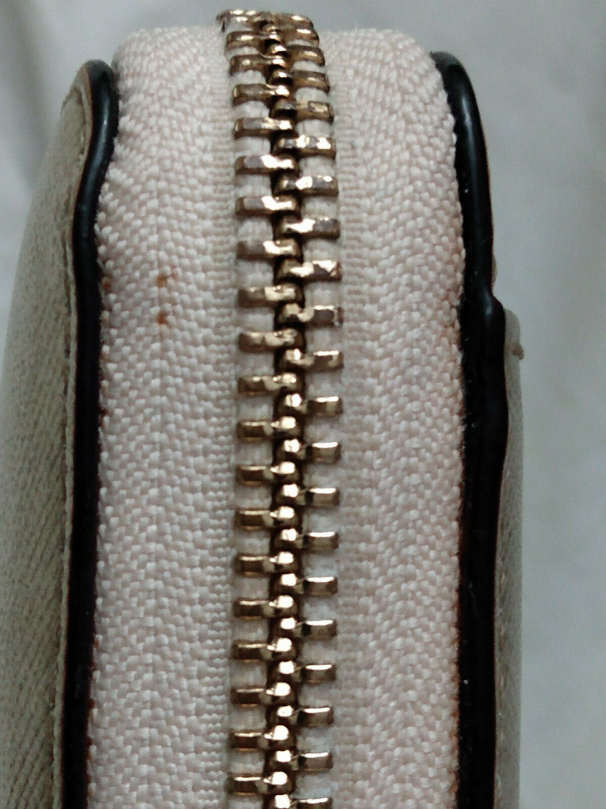 Kate Spade Large Metallic Gold Leather Continental Zi… Gem