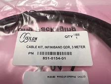 NEW QTY 5 Dell EMC Isilon System Infiniband QSFP to Cx4 851-0154-01 Cable DDR 3m