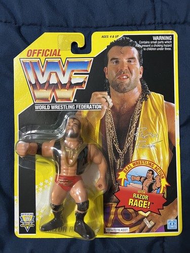 WWF RAZOR RAMON HASRBO SERIES 7 USA CARD WRESTLING...