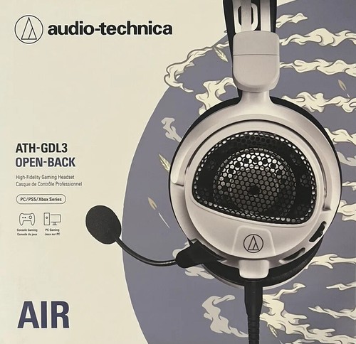 Audio Technica ATH-GDL3WH Open Back Gaming Headset White