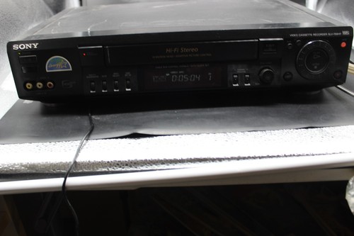Sony 4 Head HiFi Stereo VCR VHS Player SLV-789HF NO REMOTE -Tested Works-In Box - Picture 2 of 8