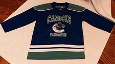 Mighty Mac Sports Vancouver Canucks NHL Hockey Jersey Size 3X Kids