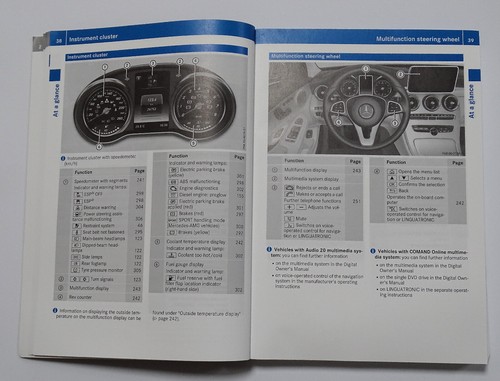 GENUINE MERCEDES-BENZ C-CLASS ESTATE S205 2014-2018 OWNERS MANUAL HANDBOOK PACK - Picture 5 of 7