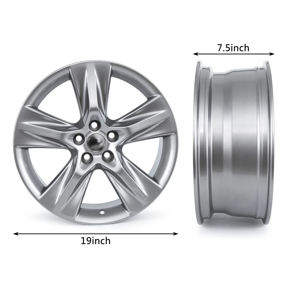 New 19inch Wheel Rim For Toyota Highlander 2014-2019 OEM Quality Alloy Rim Wheel — 第 3/4 张图片