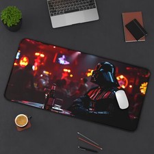 Desk Mat Mouse Pad: Darth Vader in Night Club ,Custom Desk Mat