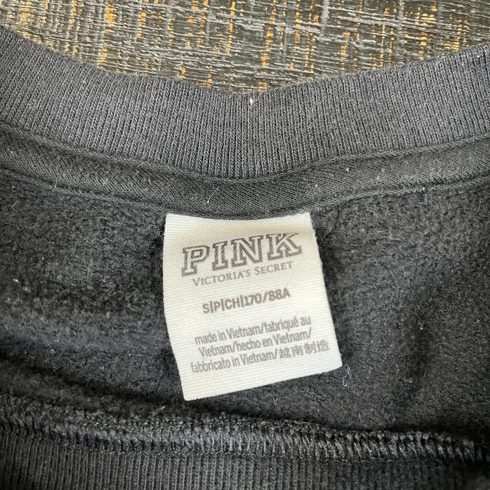 Sudadera Pullover Rosa Victoria Secret Negra Camuflada Verde Oliva Para Mujer Talla S  Foto 4 de 4