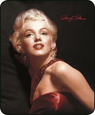 Queen Marilyn Monroe Glamour New York Mink Faux Fur Luxury Blanket Super Plush