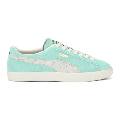 Puma Suede Vintage Lace Up  Mens Blue Sneakers Casual Shoes 37492121