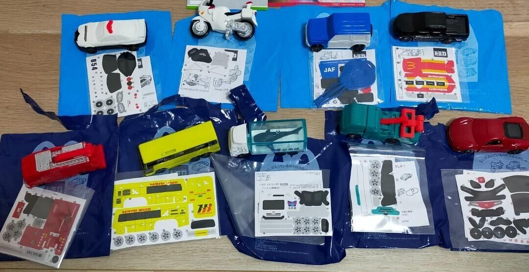 Tomica McDonald's Happy Set 2023 9 types Complete TAKARA TOMY
