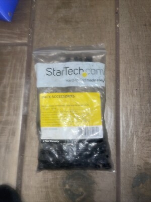 StarTech.com M6 x 12mm - Screws and Cage Nuts - 50 Pack, Black - M6 Mounting Scr