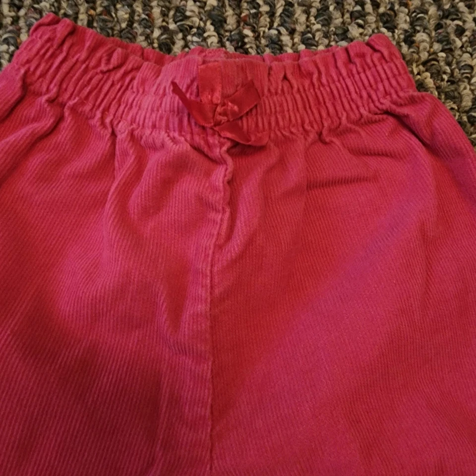 Pantalones rosas vintage Pixie Playmates para niñas pequeñas talla 4T hechos en EE. UU. Foto 3 de 4