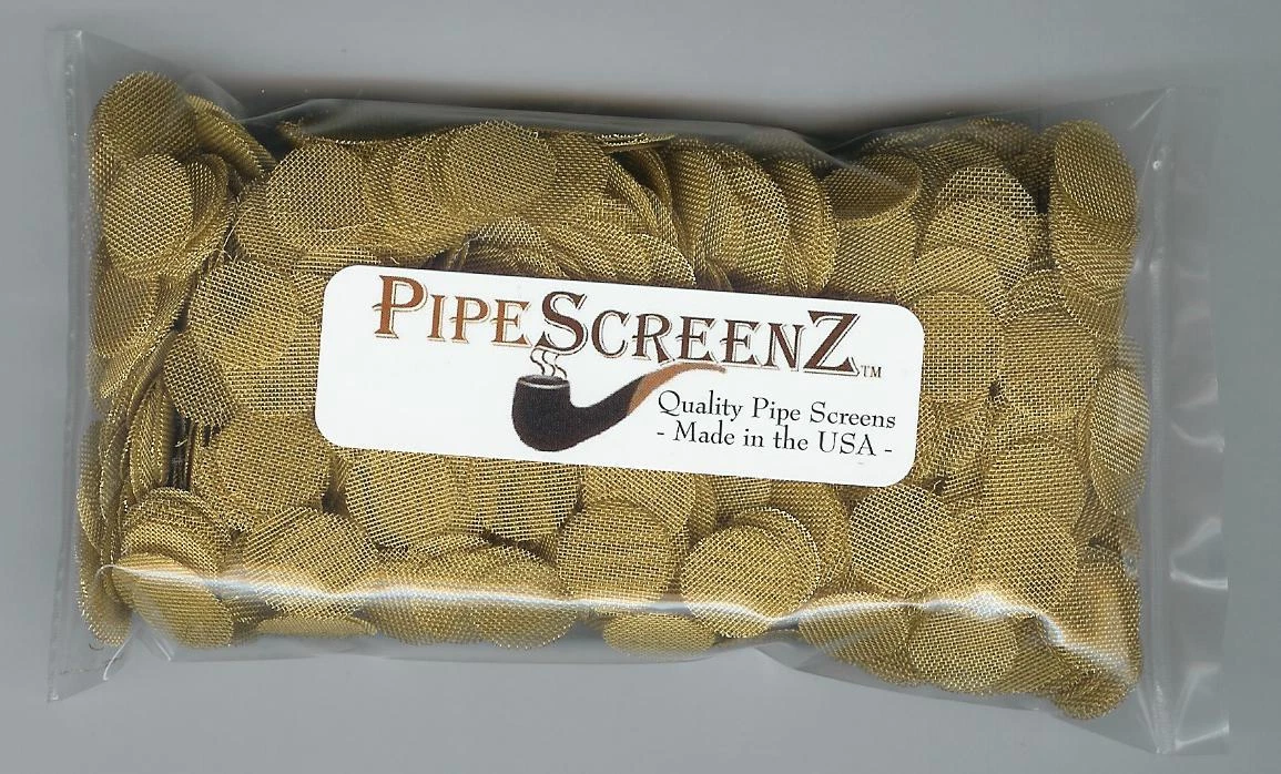 1000 Count 1-Inch Brass Pipe Screens – High Quality 60 Mesh, Made In USA