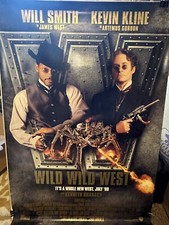 Wild Wild West Double Sided One Sheet Poster 27&rdquo;x40&rdquo; Will Smith Kevin Kline