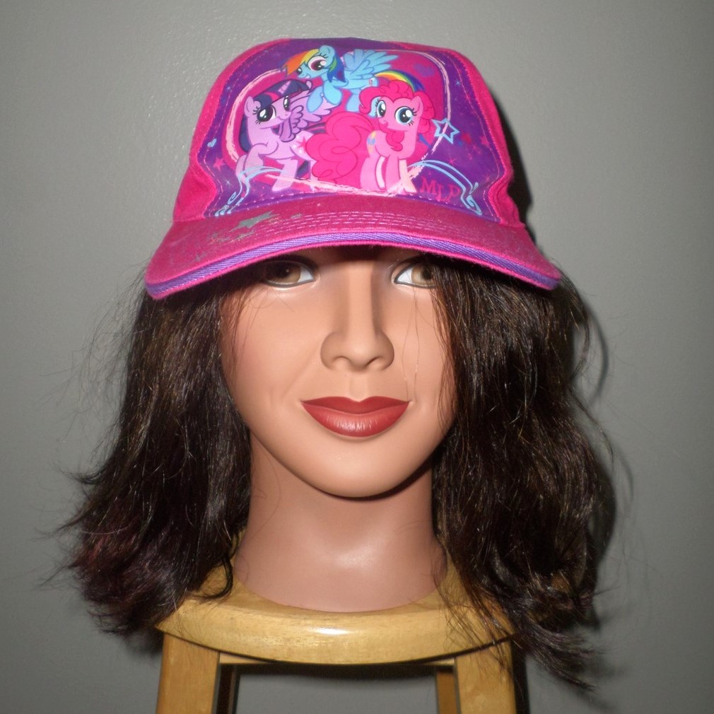 Cappello da baseball bambina MY LITTLE PONY cartone animato Rainbow Dash berretto arcobaleno Pegasus