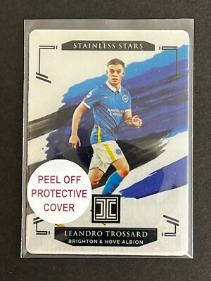 Leandro Trossard 2020-21 Panini Impeccable Stainless Stars #ed 18/57