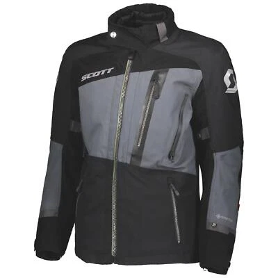 SCOTT Priority GTX Motorrad Jacke Schwarz Grau XS Wasser Wind Dicht Protektor - Bild 1 von 4
