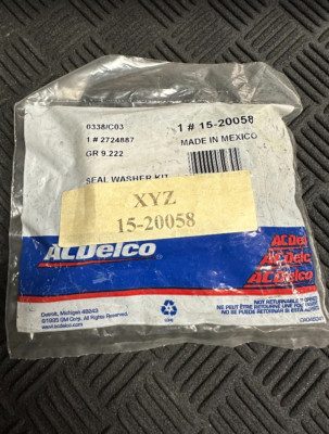 2002 Cadillac Escalade AC Compressor ACDelco A/C Compressor 15