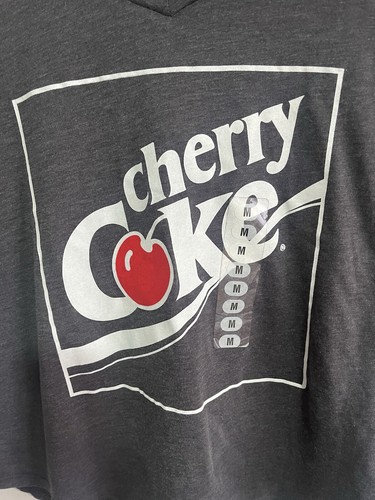 Cherry Coke Graphic  Shirt-Womens-Size Medium. New With Tags  - Zdjęcie 2 z 4