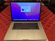 Apple MacBook Pro 15 inch Touch Bar 512 SSD 16GB i7 3.6ghz Space Gray
