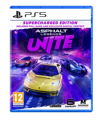 Asphalt Legends UNITE: Supercharged Edition - PS5 / PlayStation 5 - Neu & OVP