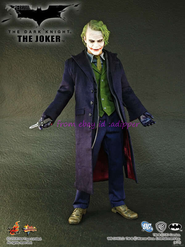Perfect Hot Toys 1/6 Mms068 The Dark Knight The Joker