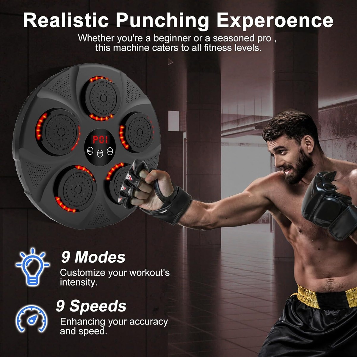 Smart Music Boxing Machine Home Wall Mount Boxing Training