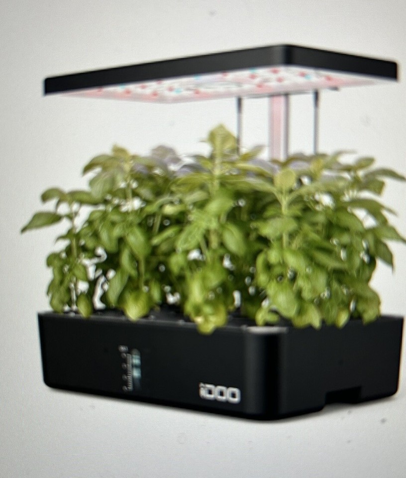 iDOO Hydroponics Growing System, 12 Pods, With LED Grow Lights eBay