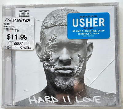 Usher - Hard II Love CD New Factory Sealed + Hype 2016 RCA [Cracked Case]