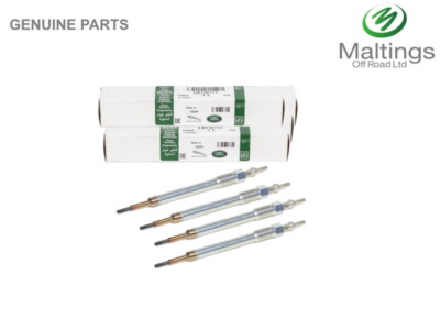 4 x 2.0 Ingenium Glow Plugs Disco Sport / Velar / Evoque / Jag LR116117