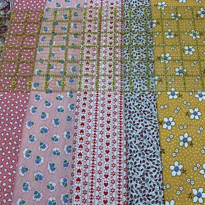 OOP Judie Rothermel, Aunt Grace Very Rare and Hard to find Feedsack repro Fabric